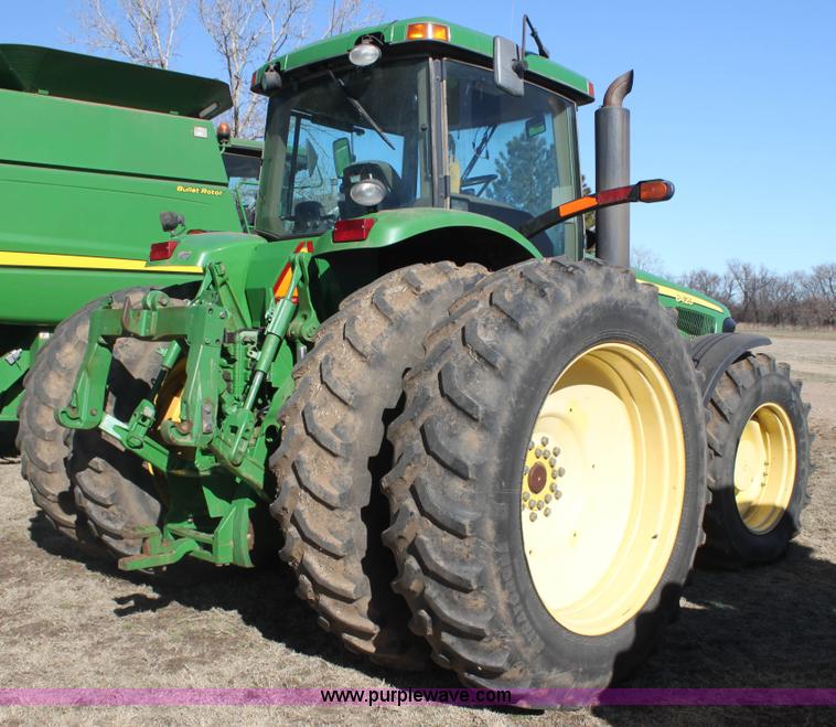 image for item F3485 2002 John Deere 8420 MFWD tractor