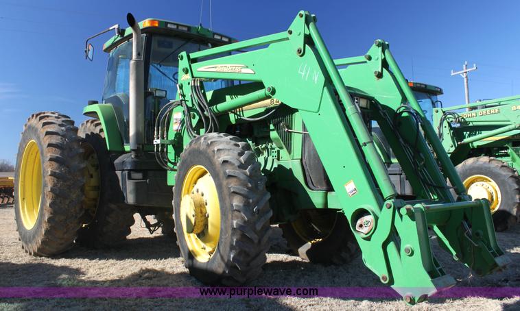 image for item F3487 1997 John Deere 8400 MFWD tractor
