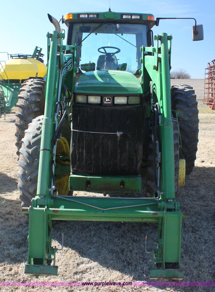 image for item F3487 1997 John Deere 8400 MFWD tractor