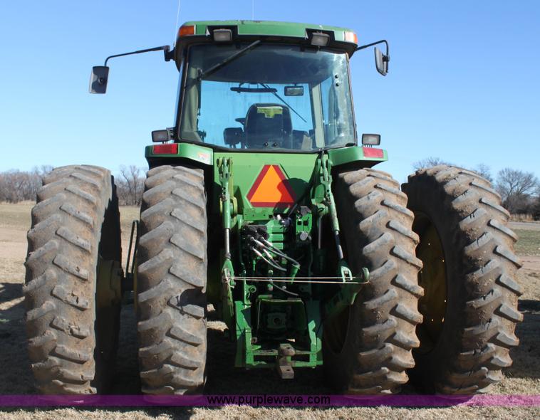 image for item F3487 1997 John Deere 8400 MFWD tractor