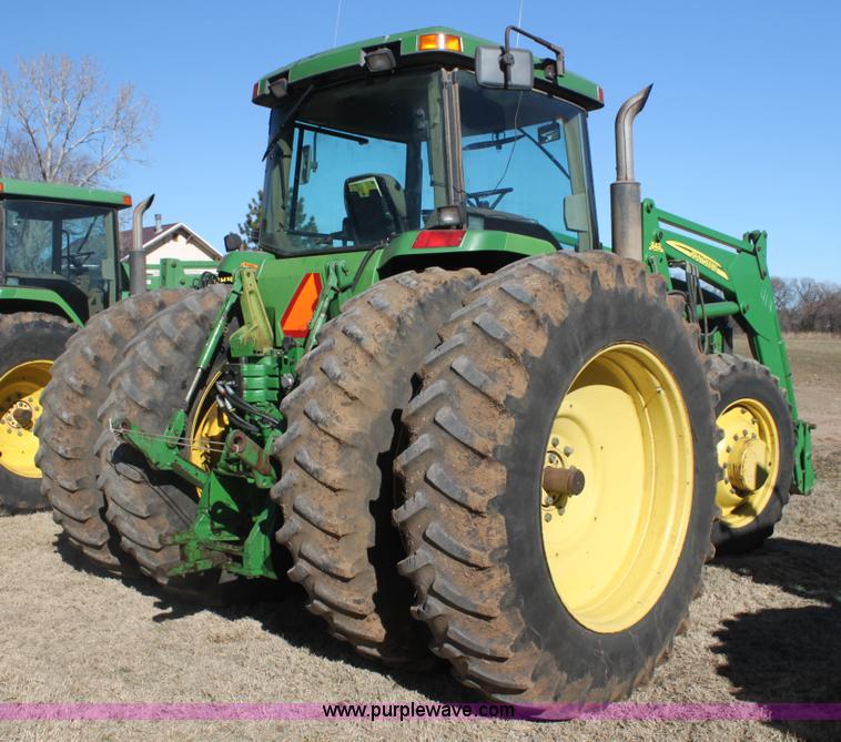 image for item F3487 1997 John Deere 8400 MFWD tractor
