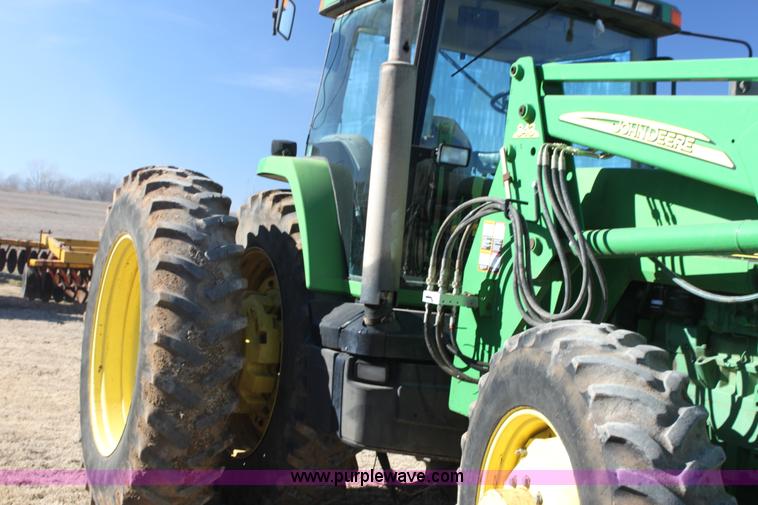 image for item F3487 1997 John Deere 8400 MFWD tractor