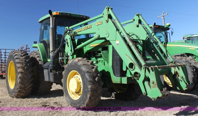 image for item F3488 1998 John Deere 8100 MFWD tractor