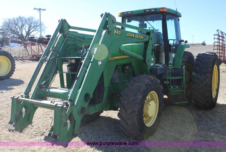 image for item F3488 1998 John Deere 8100 MFWD tractor
