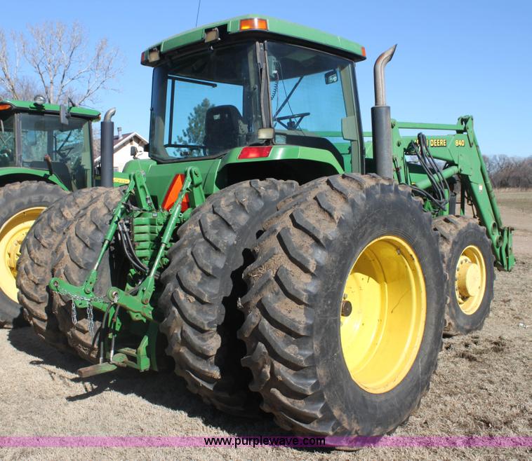 image for item F3488 1998 John Deere 8100 MFWD tractor