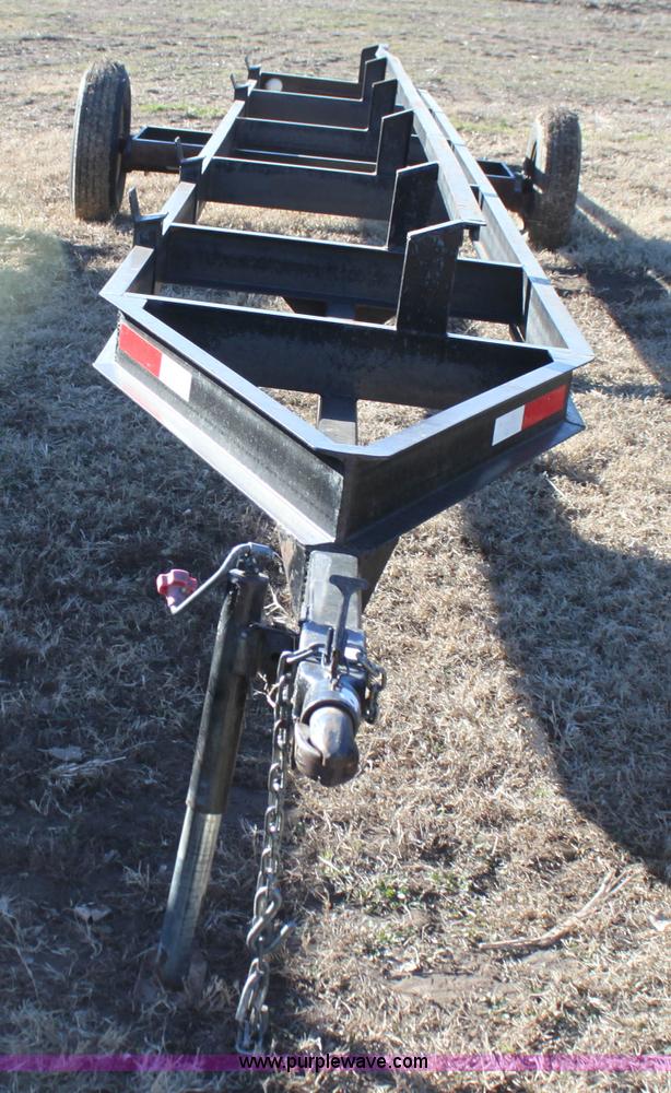 image for item F3490 2003 Bullmobile SLR 30' header trailer