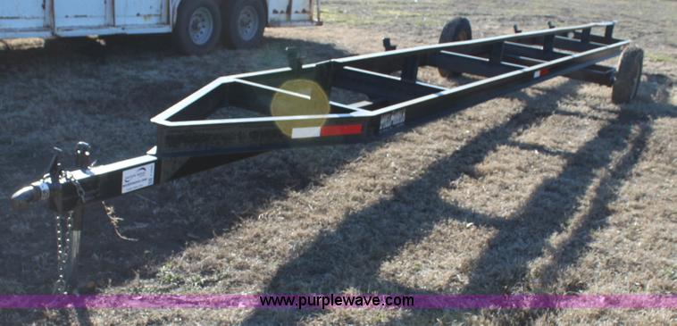 image for item F3490 2003 Bullmobile SLR 30' header trailer