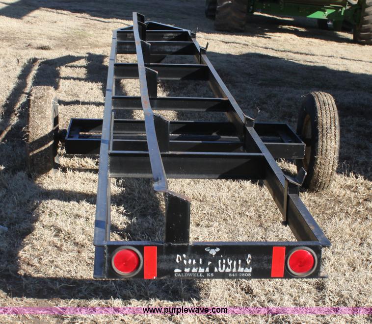 image for item F3490 2003 Bullmobile SLR 30' header trailer