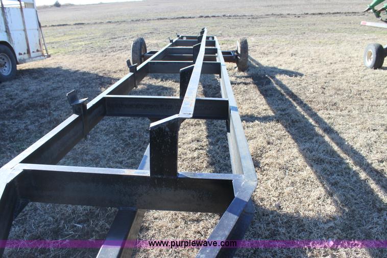 image for item F3490 2003 Bullmobile SLR 30' header trailer