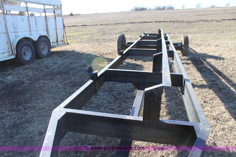 image for item F3490 2003 Bullmobile SLR 30' header trailer