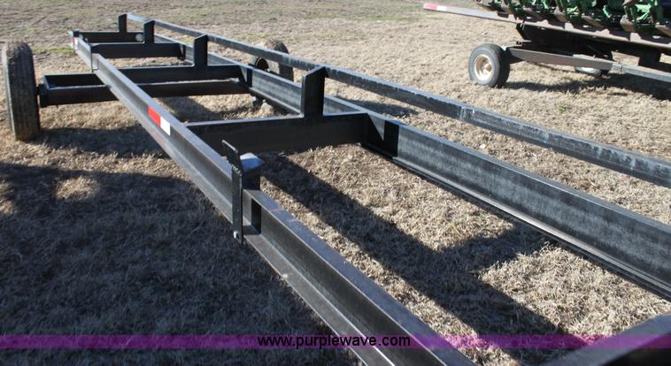 image for item F3490 2003 Bullmobile SLR 30' header trailer