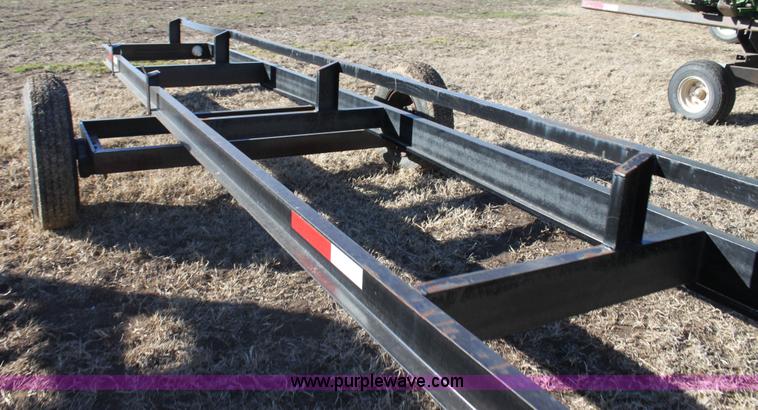 image for item F3490 2003 Bullmobile SLR 30' header trailer