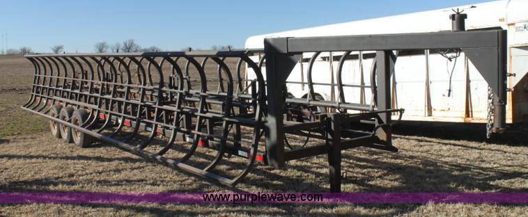image for item F3494 2007 Pride of the Prairie dual inline bale trailer