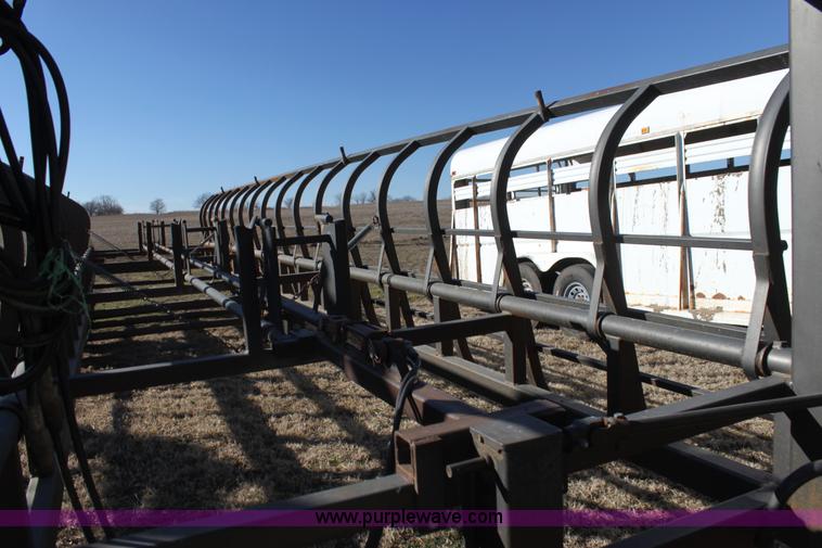 image for item F3494 2007 Pride of the Prairie dual inline bale trailer