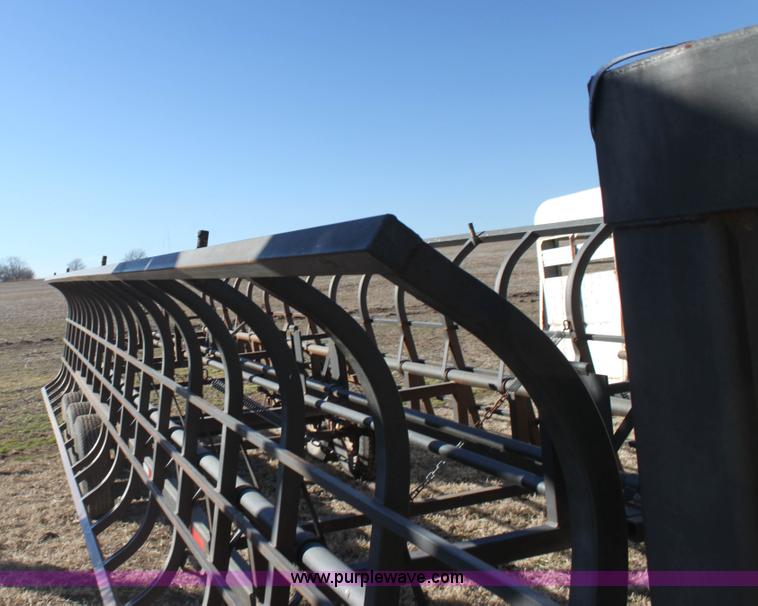 image for item F3494 2007 Pride of the Prairie dual inline bale trailer