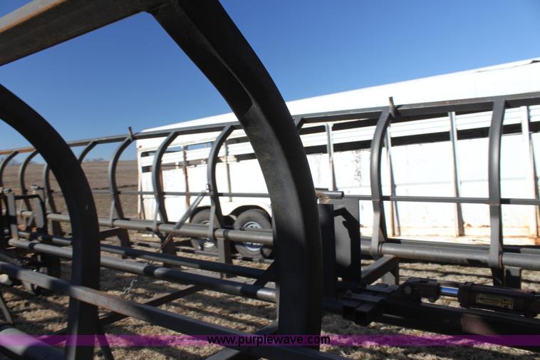 image for item F3494 2007 Pride of the Prairie dual inline bale trailer