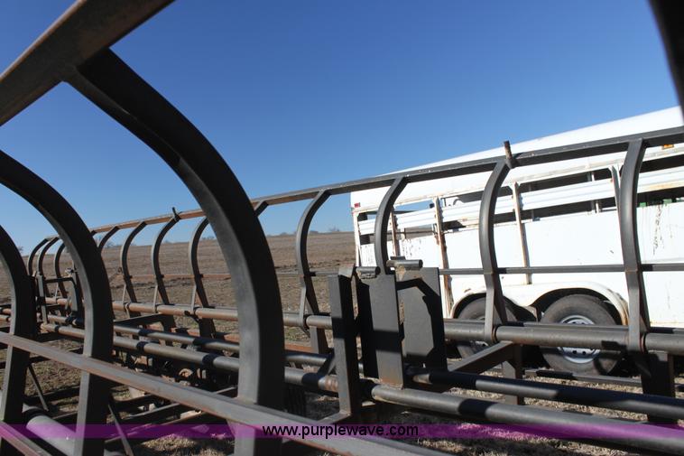 image for item F3494 2007 Pride of the Prairie dual inline bale trailer