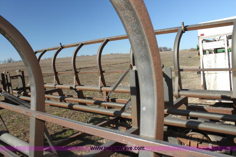 image for item F3494 2007 Pride of the Prairie dual inline bale trailer