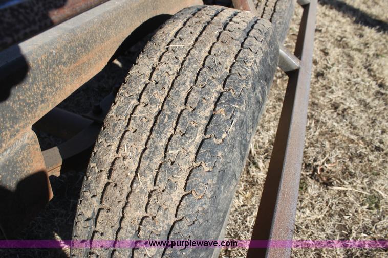 image for item F3494 2007 Pride of the Prairie dual inline bale trailer