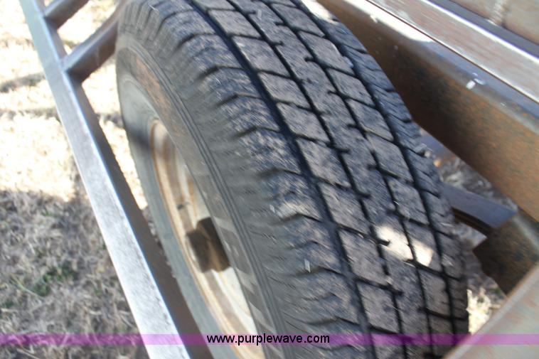 image for item F3494 2007 Pride of the Prairie dual inline bale trailer