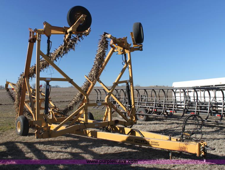 image for item F3497 2005 Phillips 4305A 43' rotary harrow