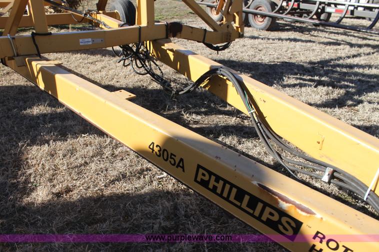 image for item F3497 2005 Phillips 4305A 43' rotary harrow