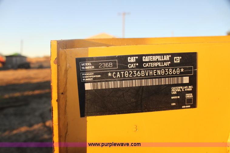 image for item L6503 2006 Caterpillar 236B skid steer