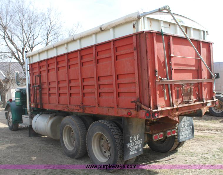 image for item L6507 1984 Peterbilt 359 grain truck