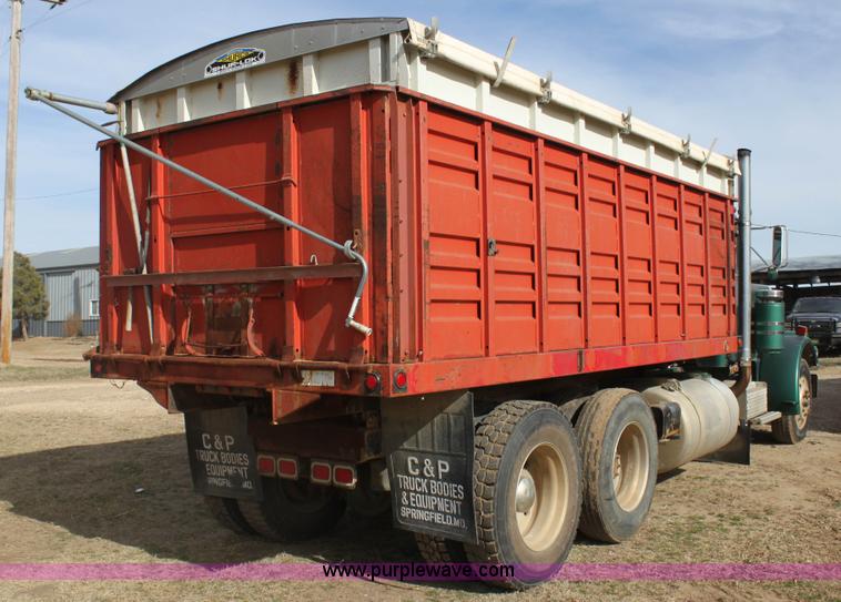 image for item L6507 1984 Peterbilt 359 grain truck