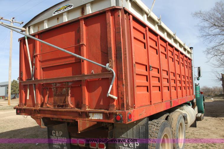 image for item L6507 1984 Peterbilt 359 grain truck