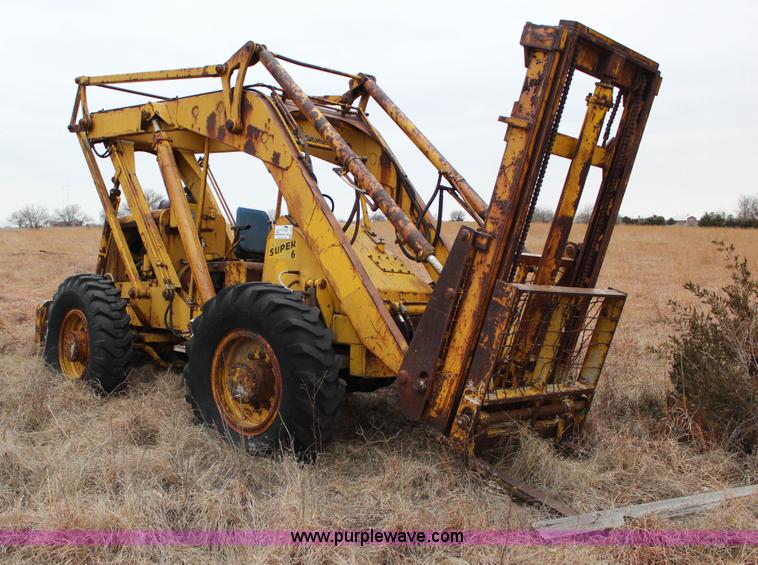 image for item L6575 Pettibone Super 6 all terrain forklift