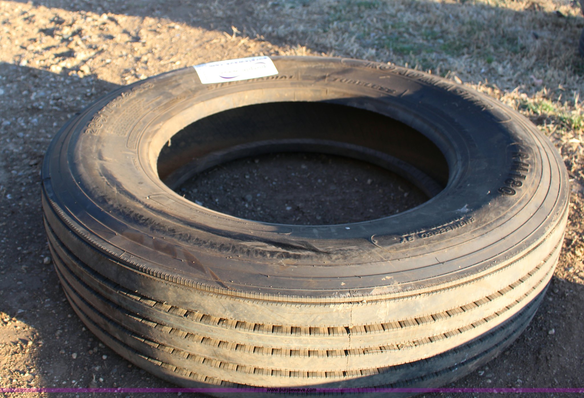Road Master 285/75R24.5 tire in Ponca City, OK Item L6684 sold