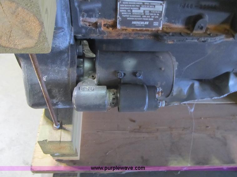 image for item AC9332 White Hercules six cylinder diesel engine