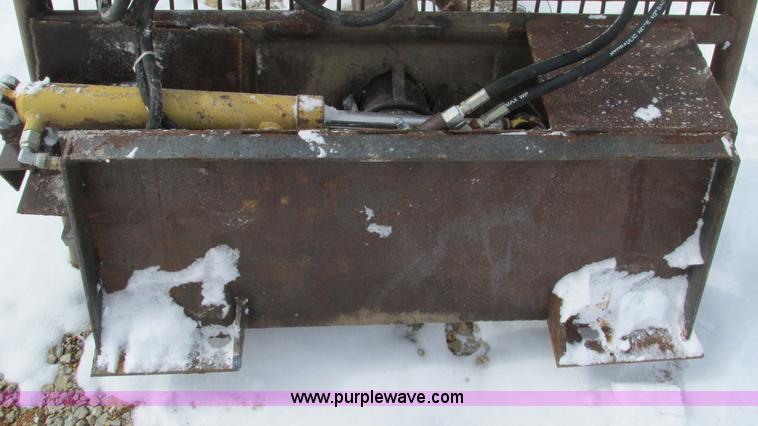 image for item AC9763 Hydraulic tree saw skid steer attachment