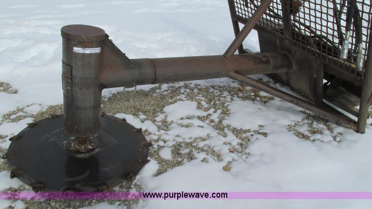 image for item AC9763 Hydraulic tree saw skid steer attachment