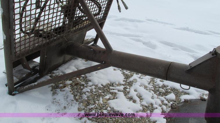 image for item AC9763 Hydraulic tree saw skid steer attachment