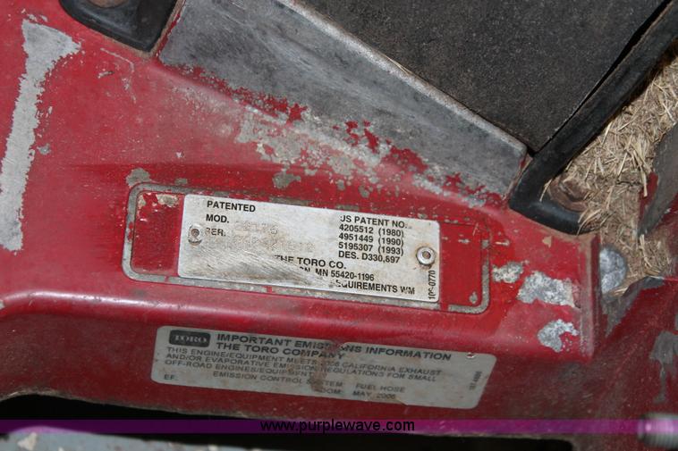 image for item AK9591 (4) Toro push mowers