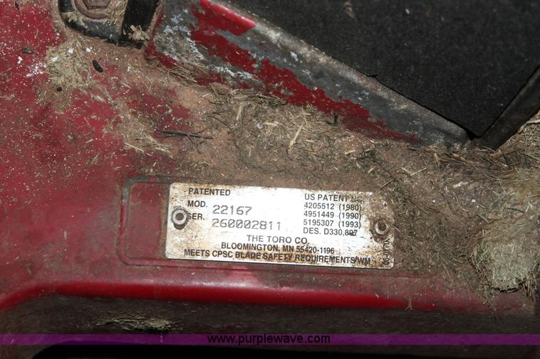 image for item AK9591 (4) Toro push mowers