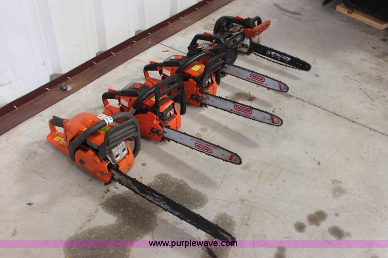 image for item AK9598 (5) assorted chainsaws