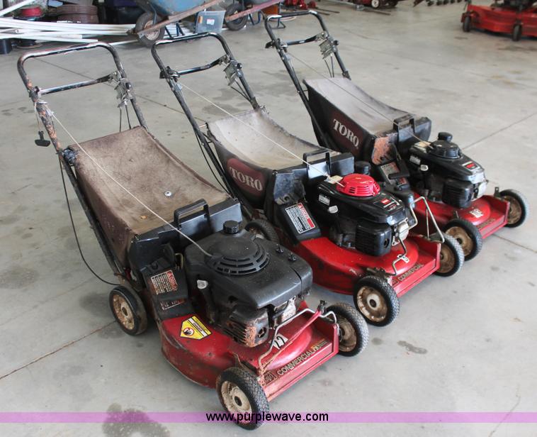 image for item AK9601 (3) Toro push mowers