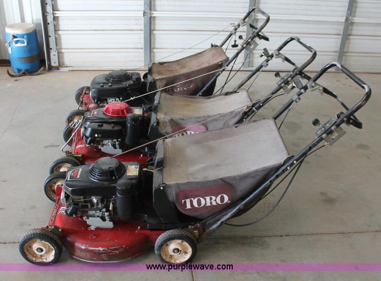 image for item AK9601 (3) Toro push mowers