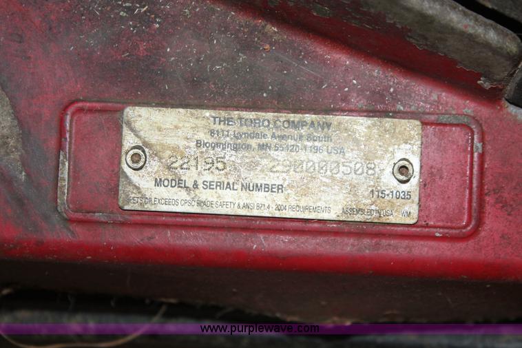 image for item AK9601 (3) Toro push mowers