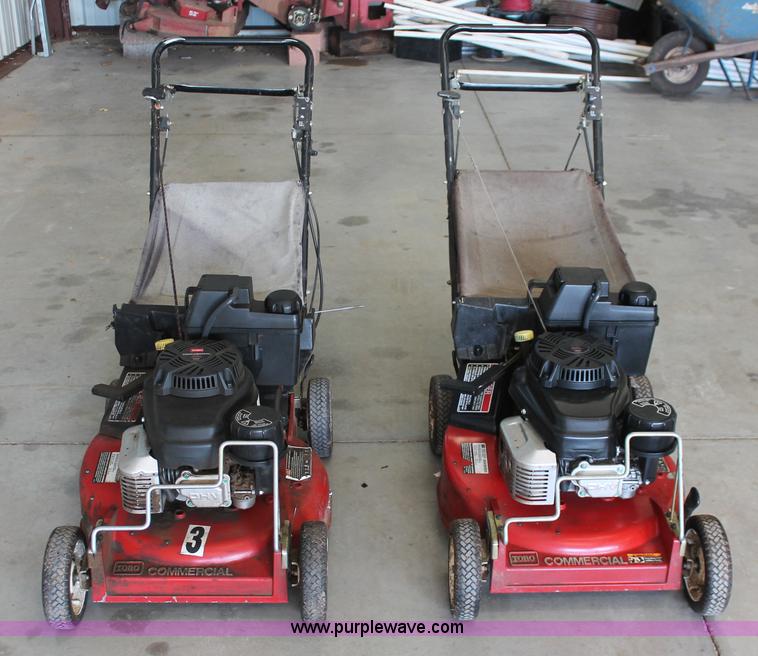 image for item AK9602 (2) Toro push mowers