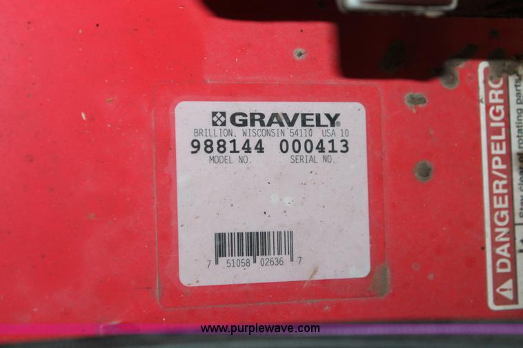 image for item AK9603 Gravely Pro-Walk 36G commercial lawn mower