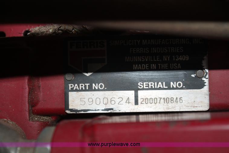 image for item AK9609 (2) Ferris IS1500Z ZTR commercial lawn mowers