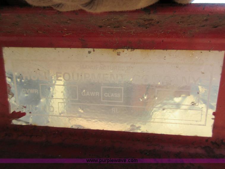 image for item AV9941 Utility trailer