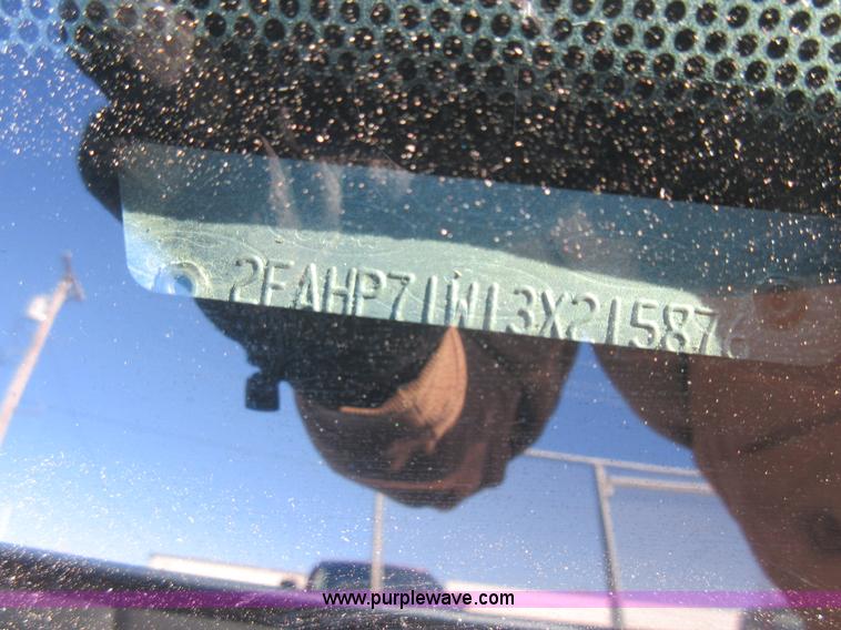 image for item AW9084 2003 Ford Crown Victoria Police Interceptor