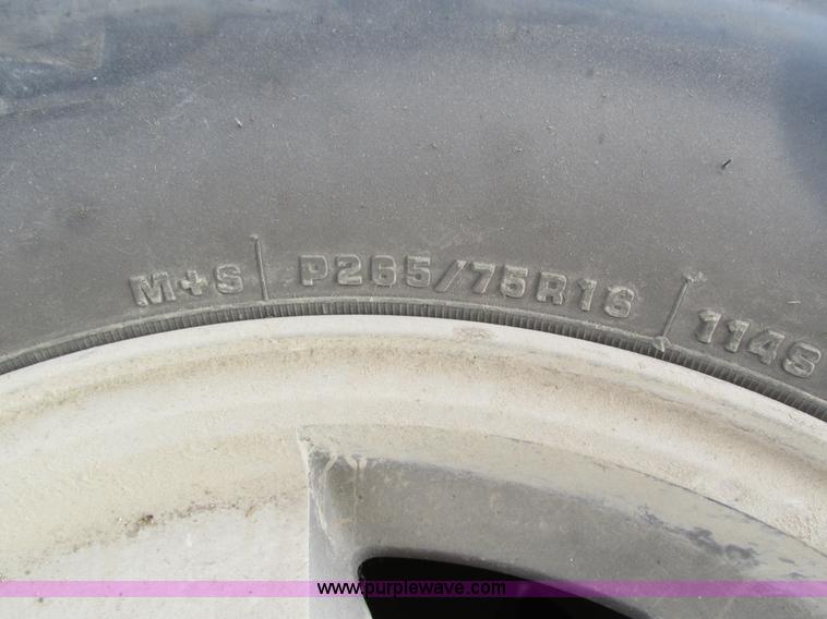 image for item AY9695 (6) tires and wheels