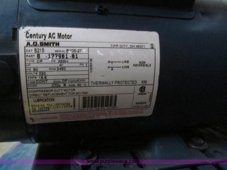 image for item AY9708 Aire Quality air compressor