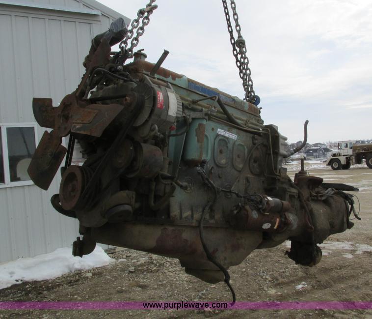 image for item AY9709 Detroit Diesel six cylinder diesel engine